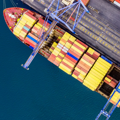 항만서비스 배경 이미지