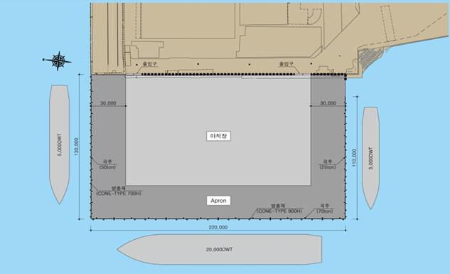 부산항만공사, 감천항 일반부두 확장공사 발주