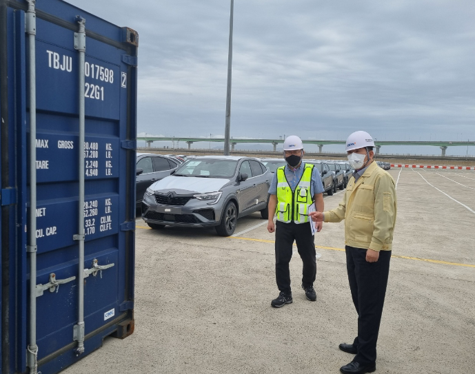 부산항만공사, 제11호 태풍 힌남노 피해 예방을 위한 현장 점검 실시