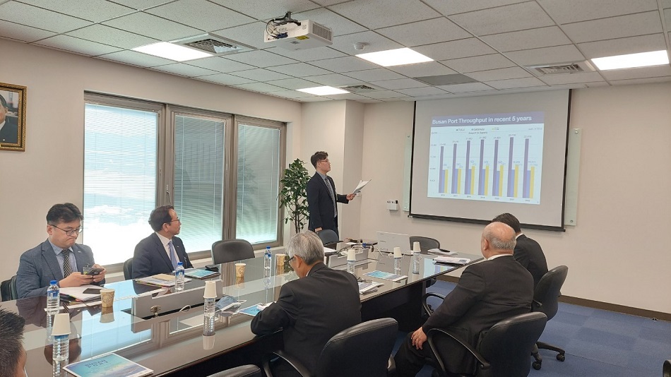 BPA 강준석 사장, 대만 3개 선사 대상 부산항 세일즈