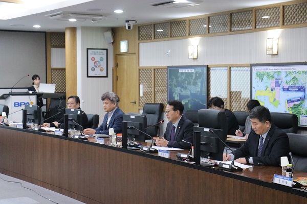 국내외 정세 변화에 따른 부산항 운영현황 점검을 위한 컨테이너터미널 운영사 사장단 간담회 개최