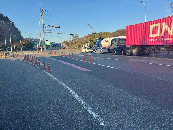 BPA, 부산항 신항 삼거리 등에 교통안전시설 추가설치