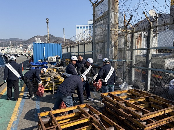 부산항만공사, 감천항 이용자와 함께하는 환경개선 캠페인 시행