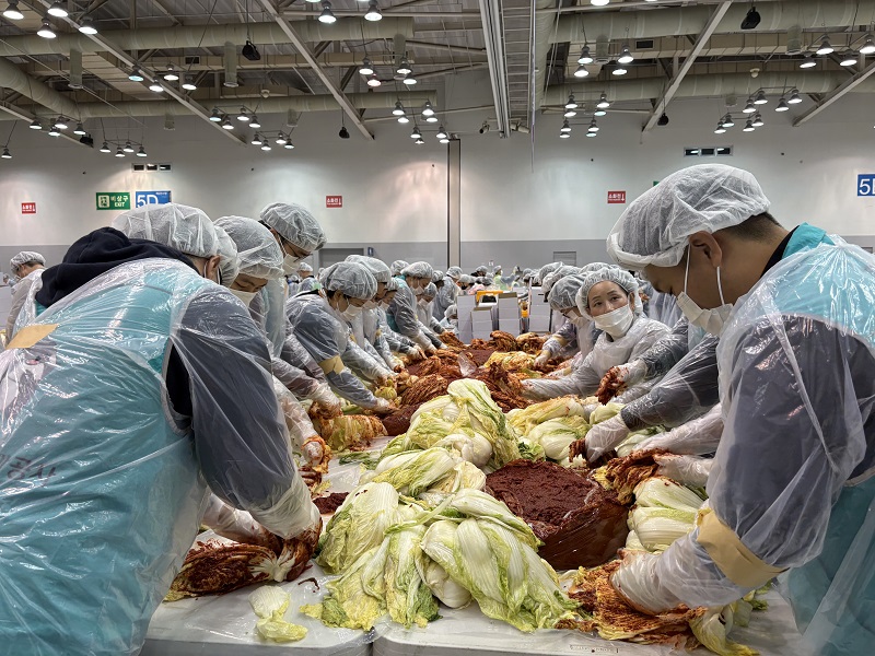 부산항만공사, ‘사랑의 김치나눔 한마당’ 참여