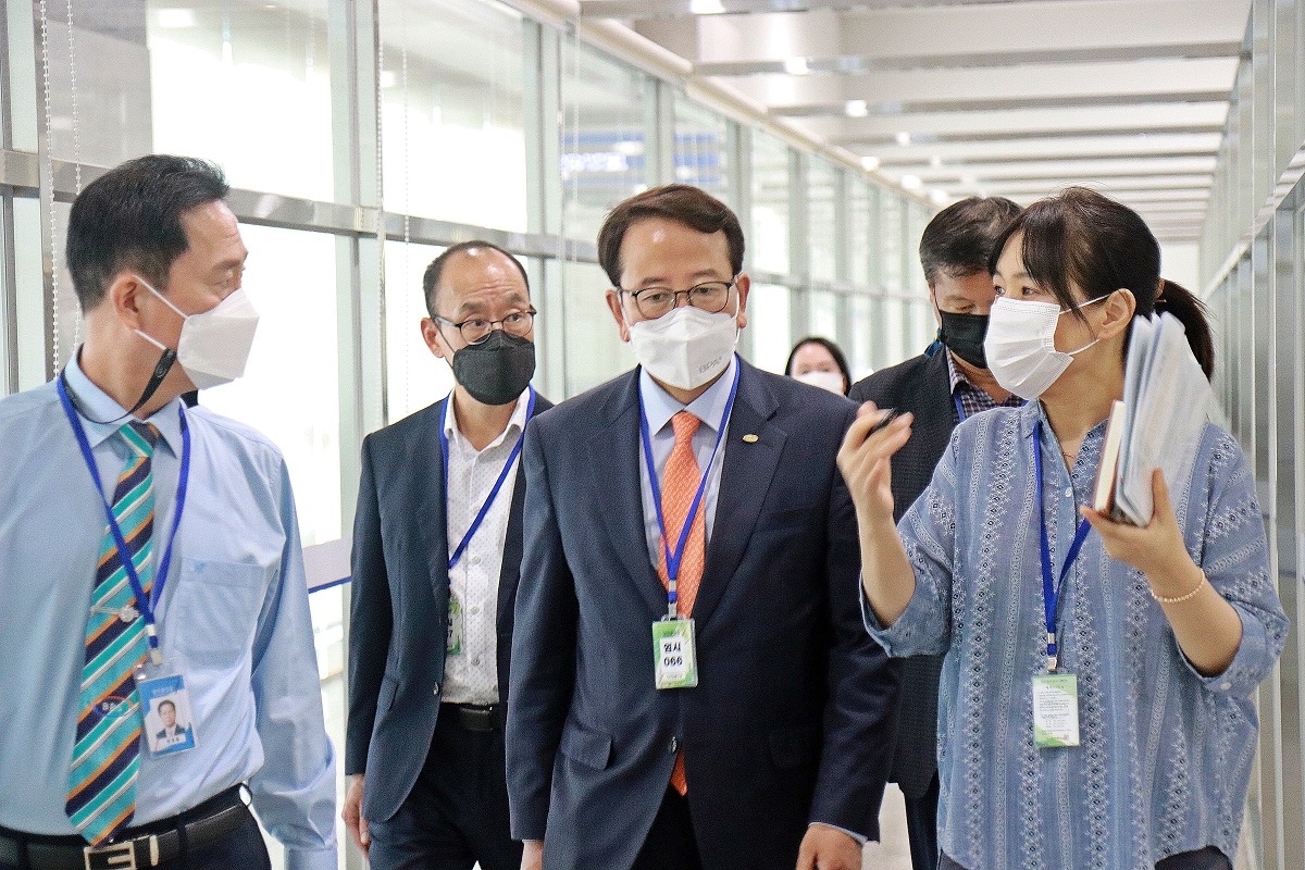 부산항만공사 강준석 사장, 국제여객터미널운영 현황 점검 및 유관기관 방문