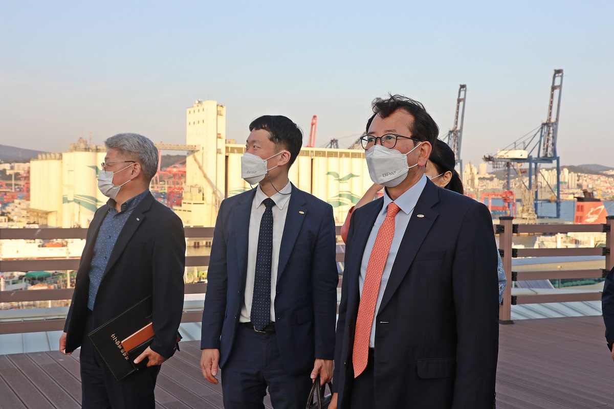 부산항만공사 강준석 사장, 국제여객터미널운영 현황 점검 및 유관기관 방문