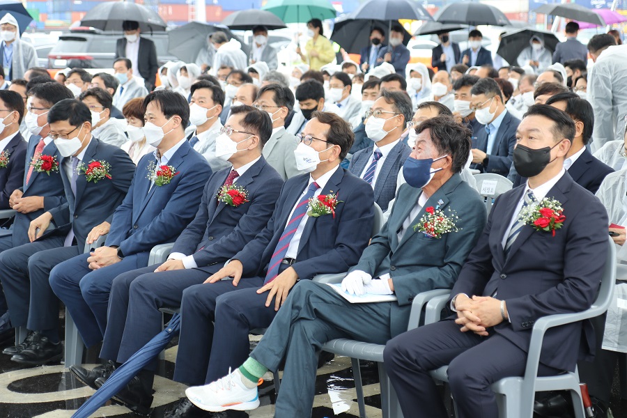 부산항 신항 6부두 BCT 개장식 축사