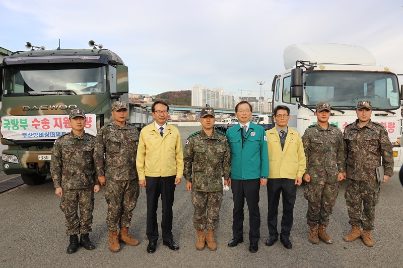 [화물연대 집단운송거부 관련] BPA 강준석 사장, 부산항 8부두 비상수송현장 점검 실시