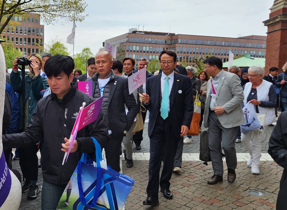 부산항만공사, 독일에서 2030 월드엑스포 부산 유치 활동